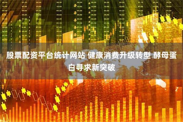 股票配资平台统计网站 健康消费升级转型 酵母蛋白寻求新突破